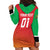 Custom Guyana Cricket Amazon Warriors Hoodie Dress All The Way Champions - Wonder Print Shop