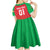 Custom Guyana Cricket Amazon Warriors Kid Short Sleeve Dress All The Way Champions - Wonder Print Shop