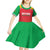 Custom Guyana Cricket Amazon Warriors Kid Short Sleeve Dress All The Way Champions - Wonder Print Shop