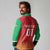 Custom Guyana Cricket Amazon Warriors Long Sleeve Polo Shirt All The Way Champions - Wonder Print Shop