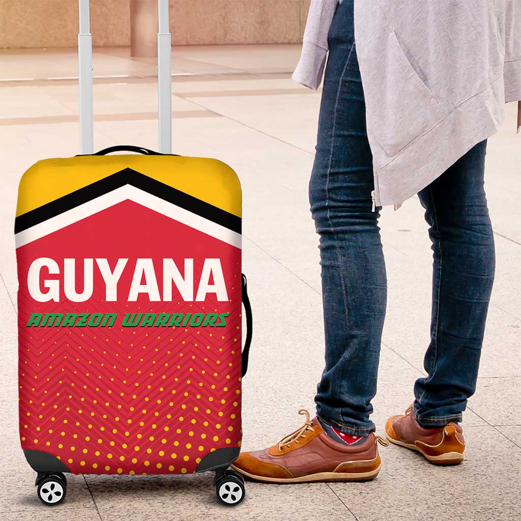 Guyana Cricket Amazon Warriors Luggage Cover All The Way Champions