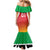 Custom Guyana Cricket Amazon Warriors Mermaid Dress All The Way Champions - Wonder Print Shop