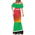 Custom Guyana Cricket Amazon Warriors Mermaid Dress All The Way Champions - Wonder Print Shop