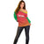 Custom Guyana Cricket Amazon Warriors Off Shoulder Sweater All The Way Champions