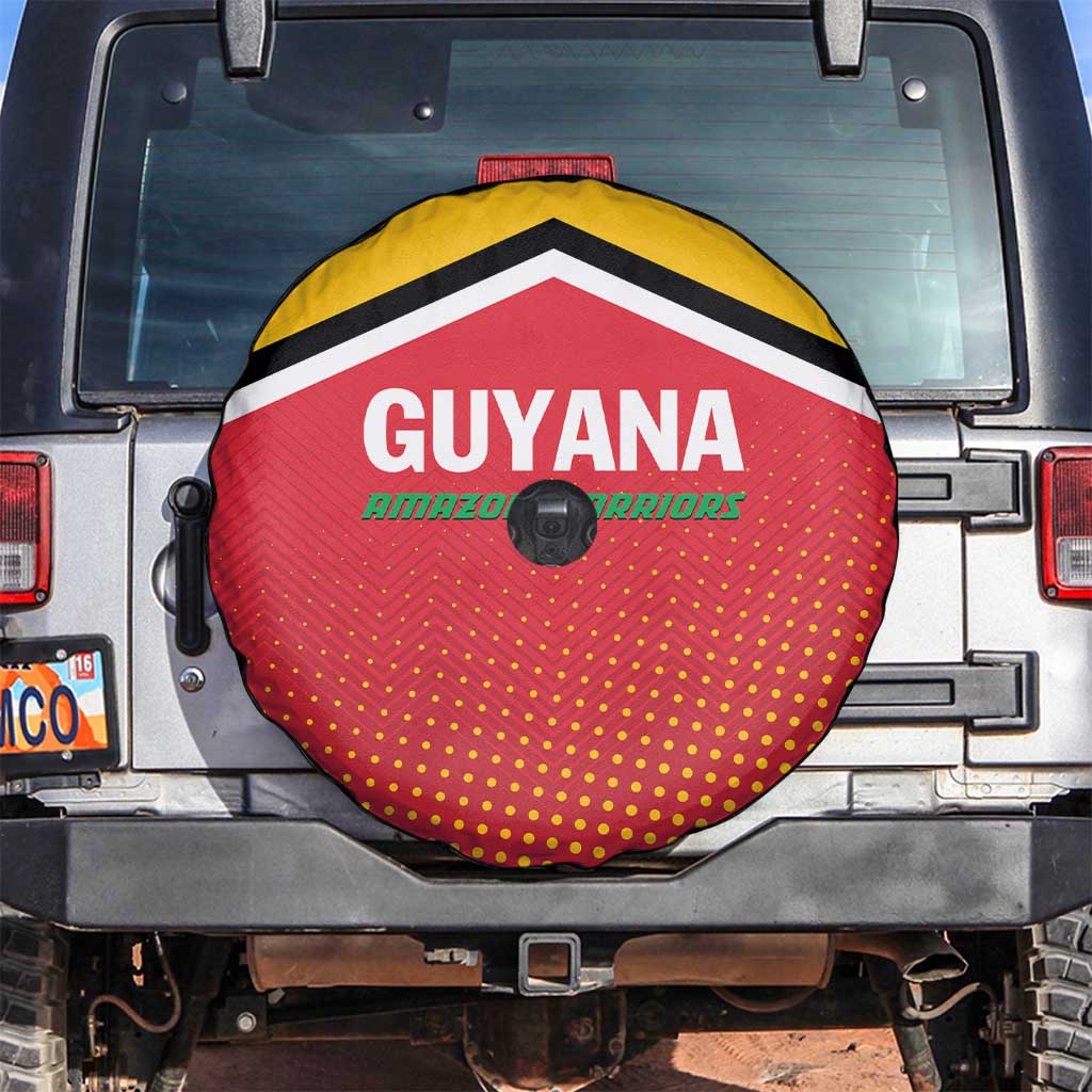 Guyana Cricket Amazon Warriors Spare Tire Cover All The Way Champions