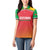 Custom Guyana Cricket Amazon Warriors Women Polo Shirt All The Way Champions - Wonder Print Shop