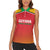 Custom Guyana Cricket Amazon Warriors Women Sleeveless Polo Shirt All The Way Champions - Wonder Print Shop