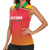 Custom Guyana Cricket Amazon Warriors Women Sleeveless Polo Shirt All The Way Champions - Wonder Print Shop