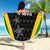 Saint Kitts and Nevis Cricket Patriots Beach Blanket St Kitts Nevis in Our Blood - Wonder Print Shop