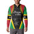 Custom Saint Kitts and Nevis Cricket Patriots Button Sweatshirt St Kitts Nevis in Our Blood - Wonder Print Shop