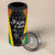 Custom Saint Kitts and Nevis Cricket Patriots 4 in 1 Can Cooler Tumbler St Kitts Nevis in Our Blood