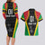 Custom Saint Kitts and Nevis Cricket Patriots Couples Matching Long Sleeve Bodycon Dress and Hawaiian Shirt St Kitts Nevis in Our Blood - Wonder Print Shop