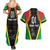 Custom Saint Kitts and Nevis Cricket Patriots Couples Matching Summer Maxi Dress and Hawaiian Shirt St Kitts Nevis in Our Blood - Wonder Print Shop