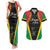 Custom Saint Kitts and Nevis Cricket Patriots Couples Matching Tank Maxi Dress and Hawaiian Shirt St Kitts Nevis in Our Blood - Wonder Print Shop