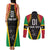 Custom Saint Kitts and Nevis Cricket Patriots Couples Matching Tank Maxi Dress and Long Sleeve Button Shirt St Kitts Nevis in Our Blood - Wonder Print Shop