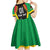 Custom Saint Kitts and Nevis Cricket Patriots Kid Short Sleeve Dress St Kitts Nevis in Our Blood - Wonder Print Shop