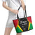 Saint Kitts and Nevis Cricket Patriots Leather Tote Bag St Kitts Nevis in Our Blood - Wonder Print Shop