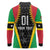 Custom Saint Kitts and Nevis Cricket Patriots Long Sleeve Polo Shirt St Kitts Nevis in Our Blood - Wonder Print Shop