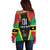 Custom Saint Kitts and Nevis Cricket Patriots Off Shoulder Sweater St Kitts Nevis in Our Blood