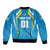 Custom Saint Lucia Cricket Bomber Jacket St Lucia Stars Champions 2024 - Wonder Print Shop