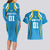 Custom Saint Lucia Cricket Couples Matching Long Sleeve Bodycon Dress and Hawaiian Shirt St Lucia Stars Champions 2024 - Wonder Print Shop