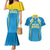 Custom Saint Lucia Cricket Couples Matching Mermaid Dress and Hawaiian Shirt St Lucia Stars Champions 2024 - Wonder Print Shop