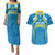 Custom Saint Lucia Cricket Couples Matching Puletasi and Hawaiian Shirt St Lucia Stars Champions 2024 - Wonder Print Shop