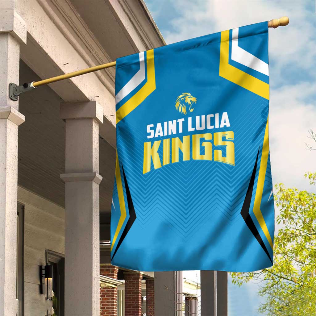 Saint Lucia Cricket Garden Flag St Lucia Stars Champions 2024 - Wonder Print Shop