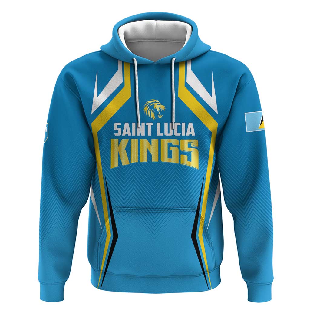 Custom Saint Lucia Cricket Hoodie St Lucia Stars Champions 2024 - Wonder Print Shop