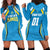 Custom Saint Lucia Cricket Hoodie Dress St Lucia Stars Champions 2024 - Wonder Print Shop