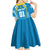 Custom Saint Lucia Cricket Kid Short Sleeve Dress St Lucia Stars Champions 2024 - Wonder Print Shop