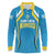 Custom Saint Lucia Cricket Long Sleeve Polo Shirt St Lucia Stars Champions 2024 - Wonder Print Shop