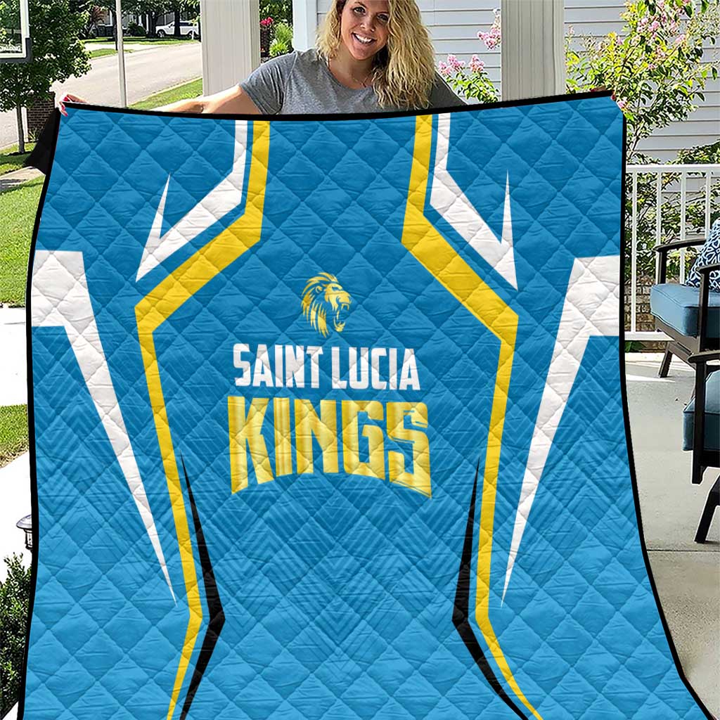 Saint Lucia Cricket Quilt St Lucia Stars Champions 2024 - Wonder Print Shop