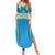 Custom Saint Lucia Cricket Summer Maxi Dress St Lucia Stars Champions 2024 - Wonder Print Shop