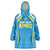 Custom Saint Lucia Cricket Wearable Blanket Hoodie St Lucia Stars Champions 2024 - Wonder Print Shop