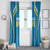 Saint Lucia Cricket Window Curtain St Lucia Stars Champions 2024 - Wonder Print Shop