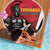 Trinidad and Tobago Cricket Knight Riders Beach Blanket Trinbago Wave The Red - Wonder Print Shop