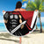 Trinidad and Tobago Cricket Knight Riders Beach Blanket Trinbago Wave The Red - Wonder Print Shop