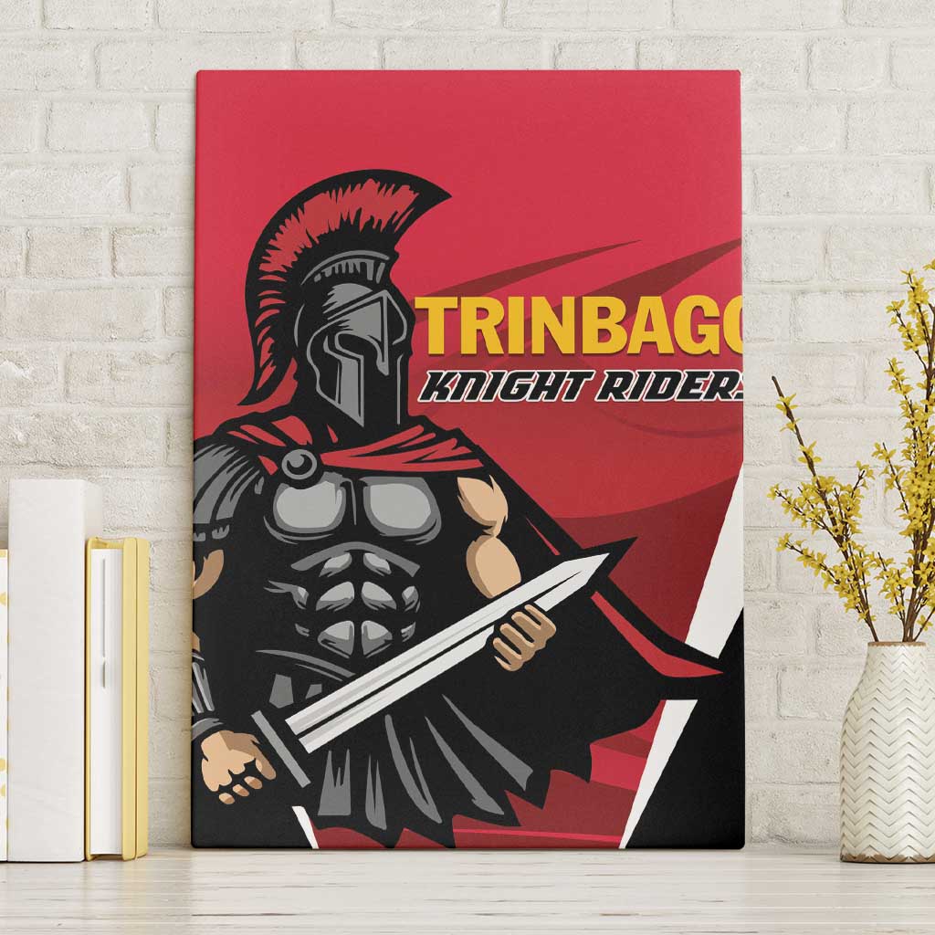 Trinidad and Tobago Cricket Knight Riders Canvas Wall Art Trinbago Wave The Red - Wonder Print Shop