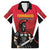 Custom Trinidad and Tobago Cricket Knight Riders Hawaiian Shirt Trinbago Wave The Red - Wonder Print Shop