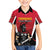 Custom Trinidad and Tobago Cricket Knight Riders Kid Hawaiian Shirt Trinbago Wave The Red - Wonder Print Shop