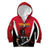 Custom Trinidad and Tobago Cricket Knight Riders Kid Hoodie Trinbago Wave The Red - Wonder Print Shop