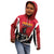 Custom Trinidad and Tobago Cricket Knight Riders Kid Hoodie Trinbago Wave The Red - Wonder Print Shop