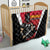 Trinidad and Tobago Cricket Knight Riders Quilt Trinbago Wave The Red - Wonder Print Shop