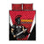 Trinidad and Tobago Cricket Knight Riders Quilt Bed Set Trinbago Wave The Red - Wonder Print Shop