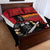 Trinidad and Tobago Cricket Knight Riders Quilt Bed Set Trinbago Wave The Red - Wonder Print Shop