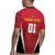 Custom Trinidad and Tobago Cricket Knight Riders Rugby Jersey Trinbago Wave The Red - Wonder Print Shop