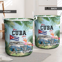 Viva Cuba Libre Laundry Basket Libre Car Tropical Style - Wonder Print Shop