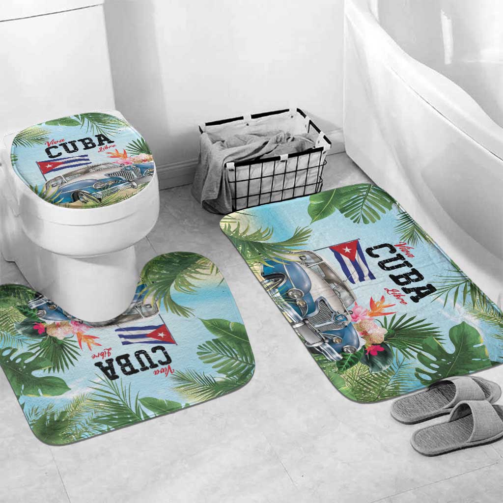 Viva Cuba Libre Bathroom Set Libre Car Tropical Style - Wonder Print Shop