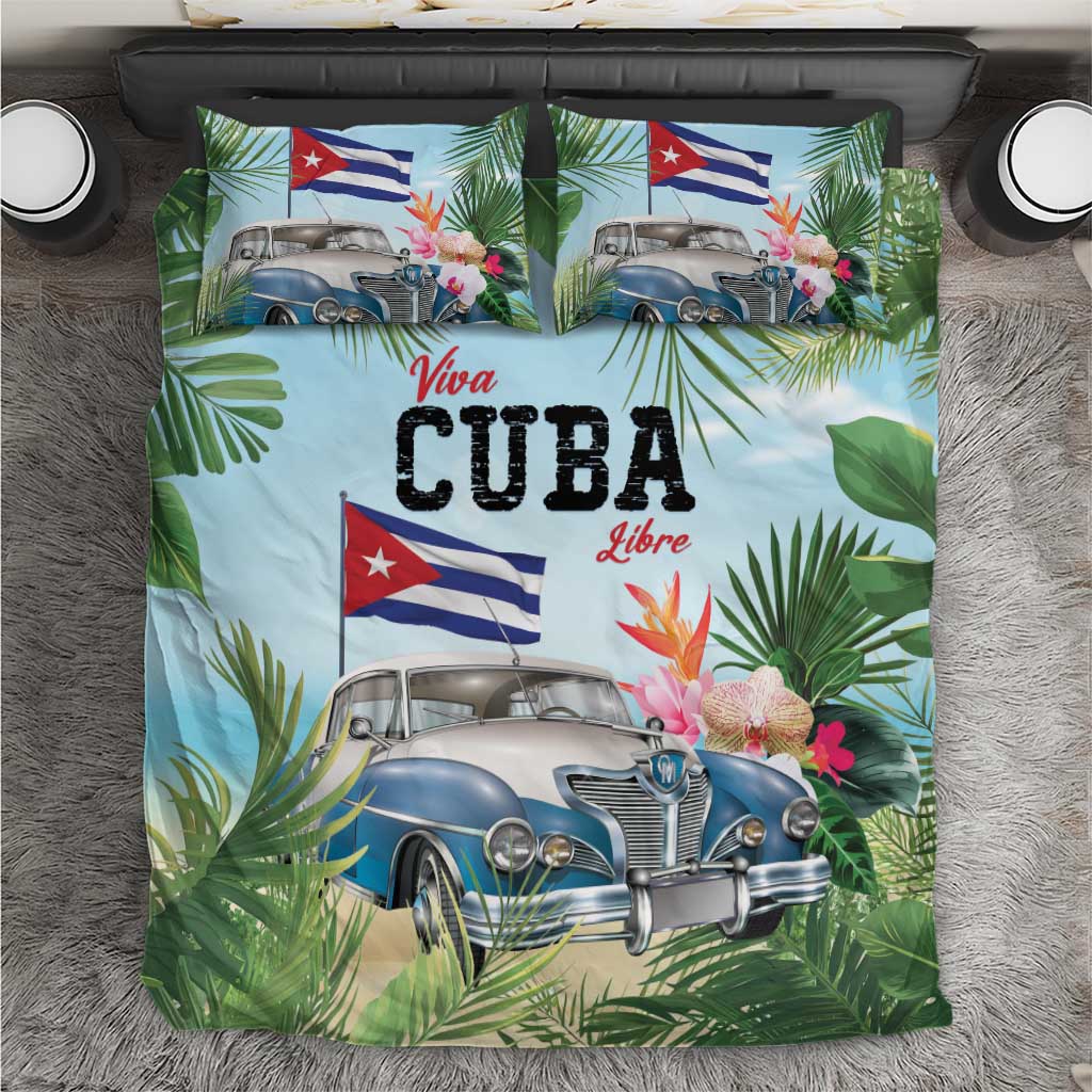 Viva Cuba Libre Bedding Set Libre Car Tropical Style - Wonder Print Shop